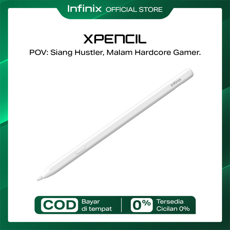 Infinix XPencil 20 - X1201 - USB-C - LED Indicator - 4096 Pressure Sensitivity