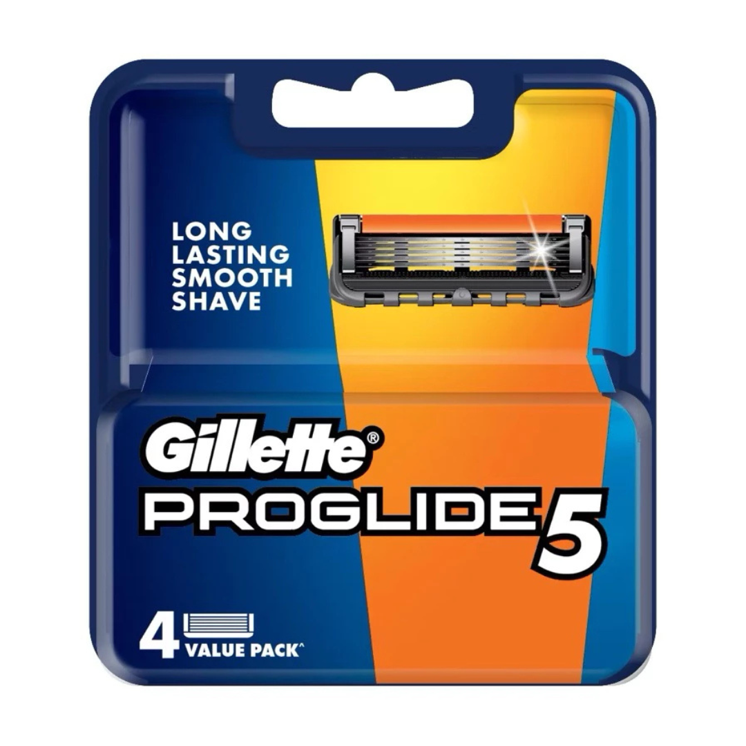 Gillette Pencukur Fusion 5 Proglide Pisau Cukur Isi Ulang - Isi 4