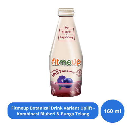 

Fitmeup Botanical Drink Variant Uplift - Kombinasi Bluberi & Bunga Telang