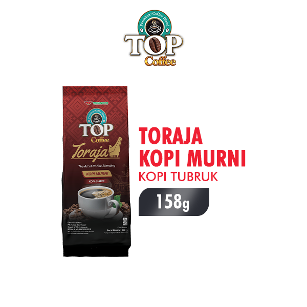 Top Coffee Kopi Instan Toraja 2 In 1 Pack 158 gr