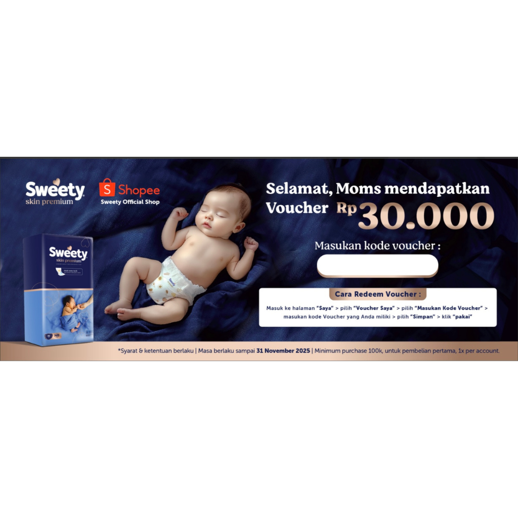 [GIFT] Sweety Skin Premium Voucher