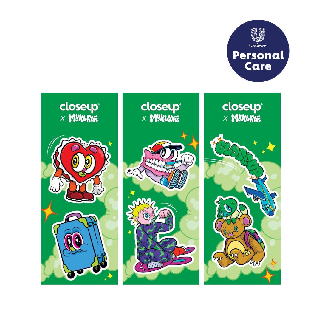 [GIFT] Gift GWP - Muklay's stickers - CloseUp