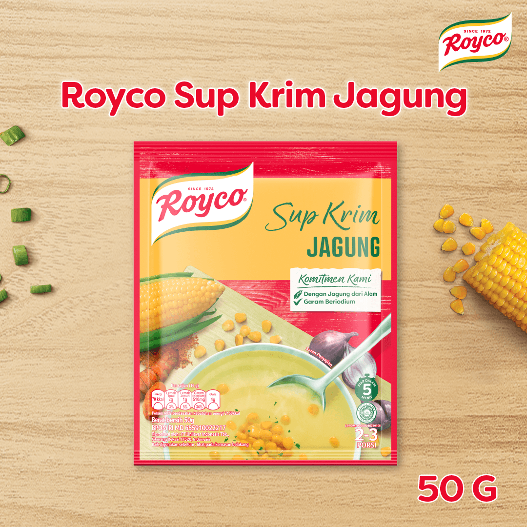 Royco Sup Krim Jagung 50 gr