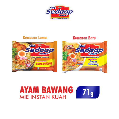 

Sedaap Mie Instan Ayam Bawang Bag 71 gr