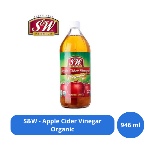 S&W - Apple Cider Vinegar Organic 946 ml