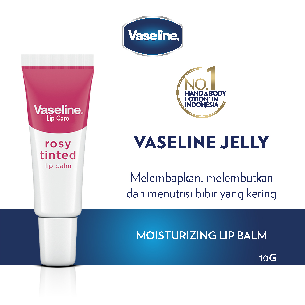 [GIFT] Gift B - Gift B - Vaseline Lip Care Rosy Tinted - Pepsodent