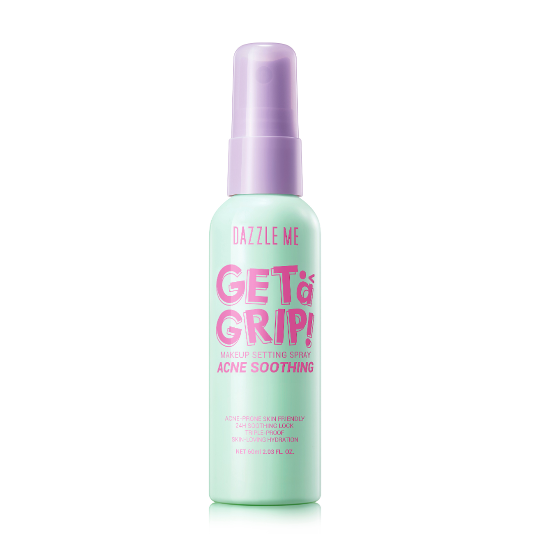 [GIFT] SETTING SPRAY JERAWAT DAZZLE ME Get A Grip! Acne Soothing Makeup Setting Spray Glow Finish