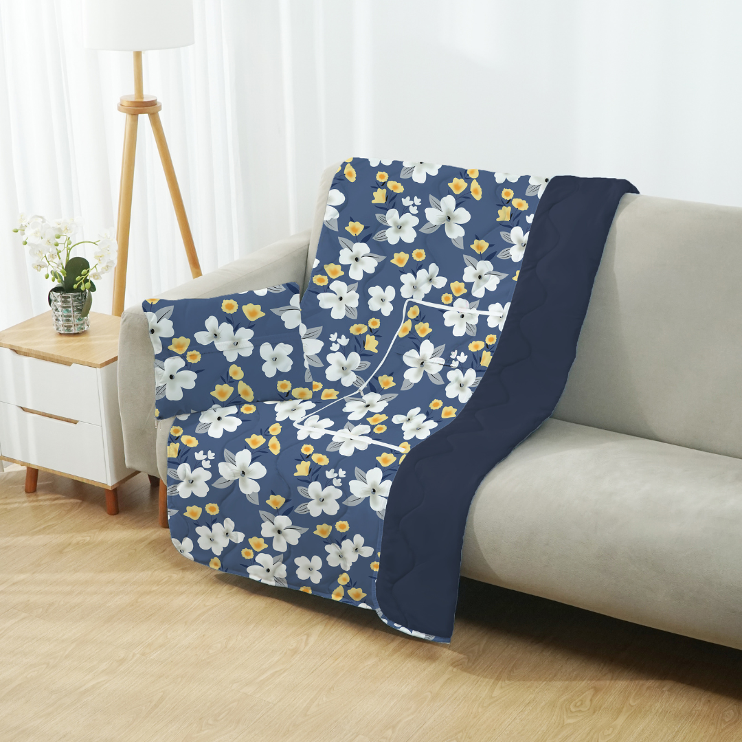 [GIFT] Kintakun Bantal Selimut / Balmut Mini Selimut Travel Lembut Blanket Dluxe Multifungsi 2in1 10