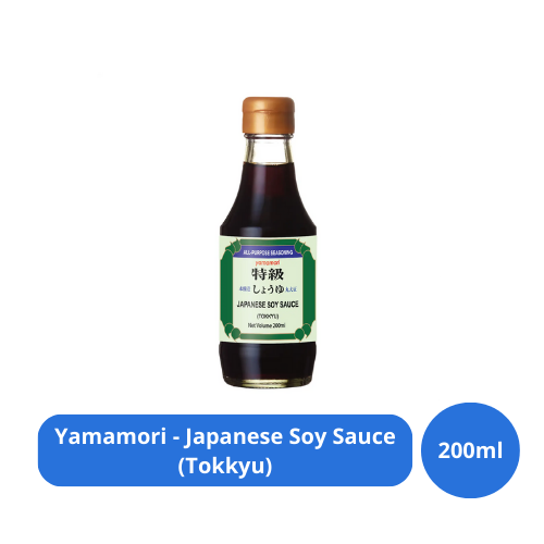 Yamamori - Japanese Soy Sauce (Tokkyu) 200ml