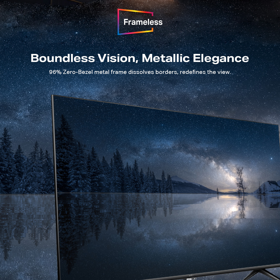Infinix Smart TV X5L - 43" FHD Display - Android TV - Dolby Audio - Frameless - AI Voice - Gambar 2