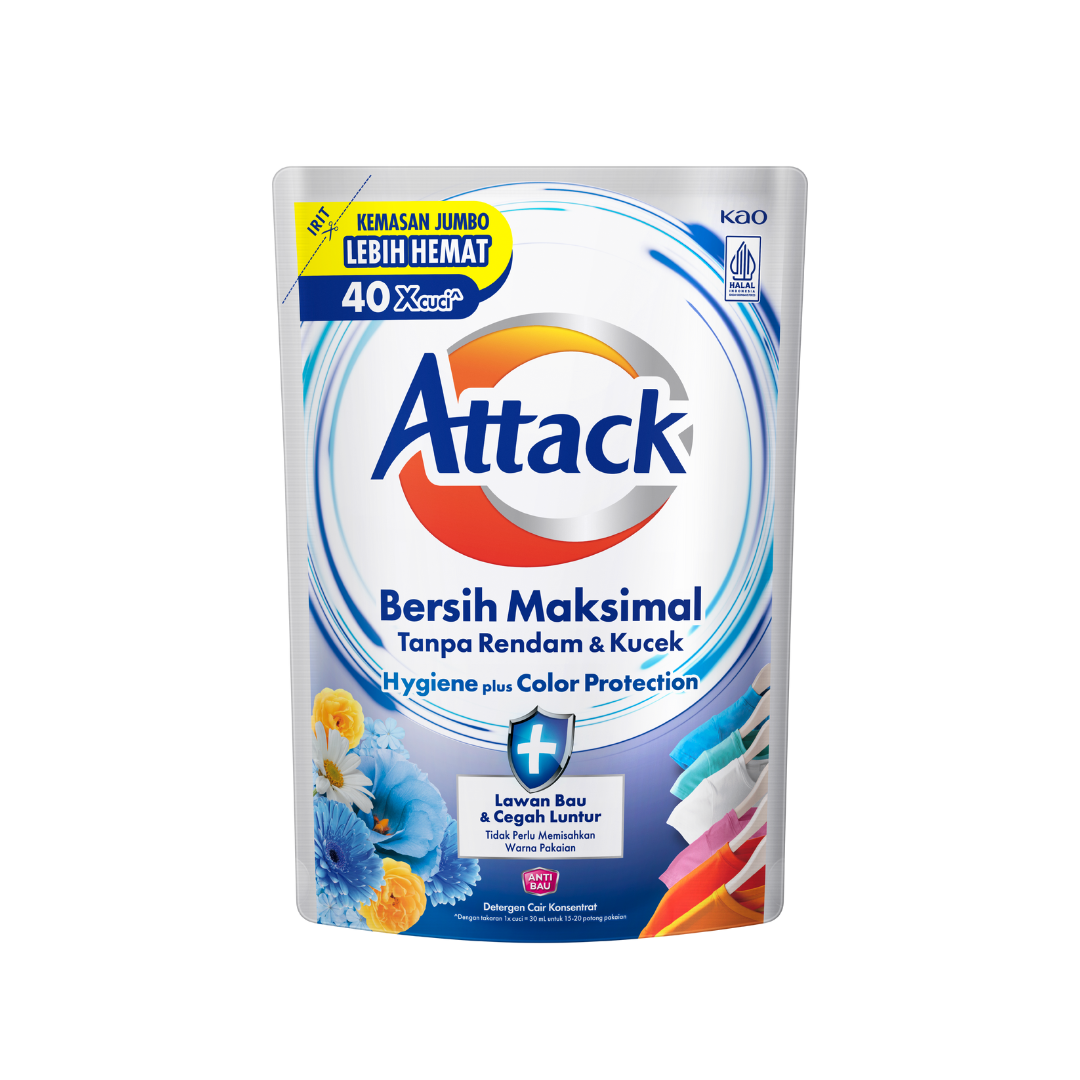[GIFT] ATTACK HYGIENE PLUS COLOR PROTECTION 1200 ML LIQUID