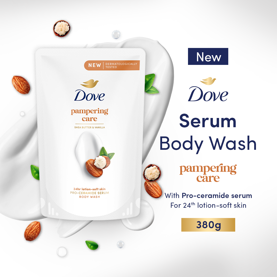 Dove Serum Body Wash Pro-Ceramide - Pampering Care 380g