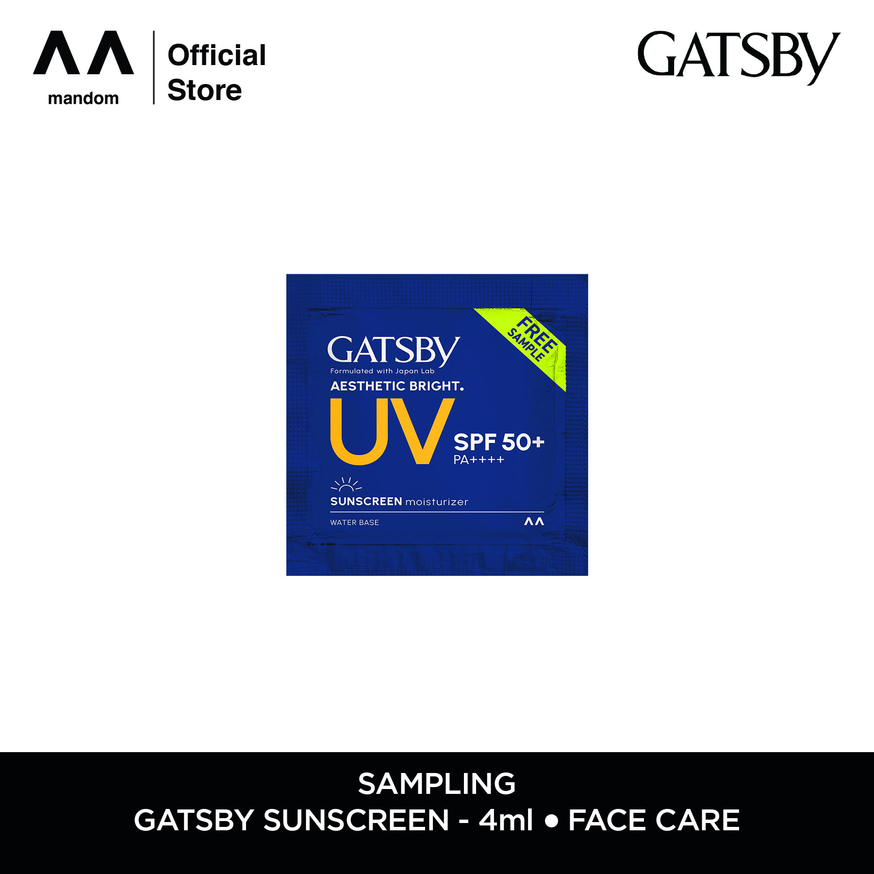 [GIFT] GATSBY Sunscreen
