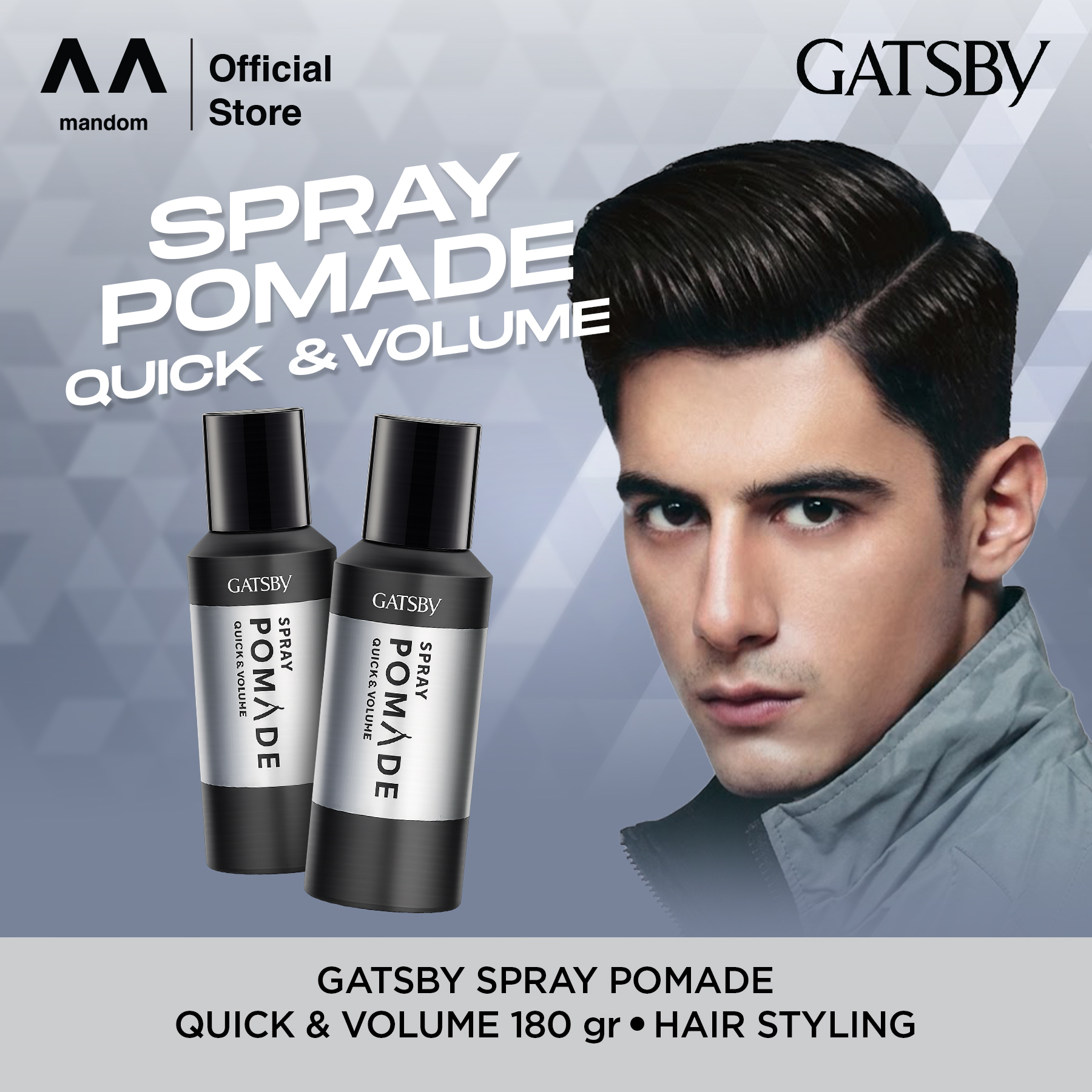 GATSBY Spray Pomade Quick & Volume