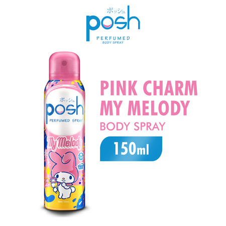 Posh Spray Girl Pink Charm My Melody Botol 150ml