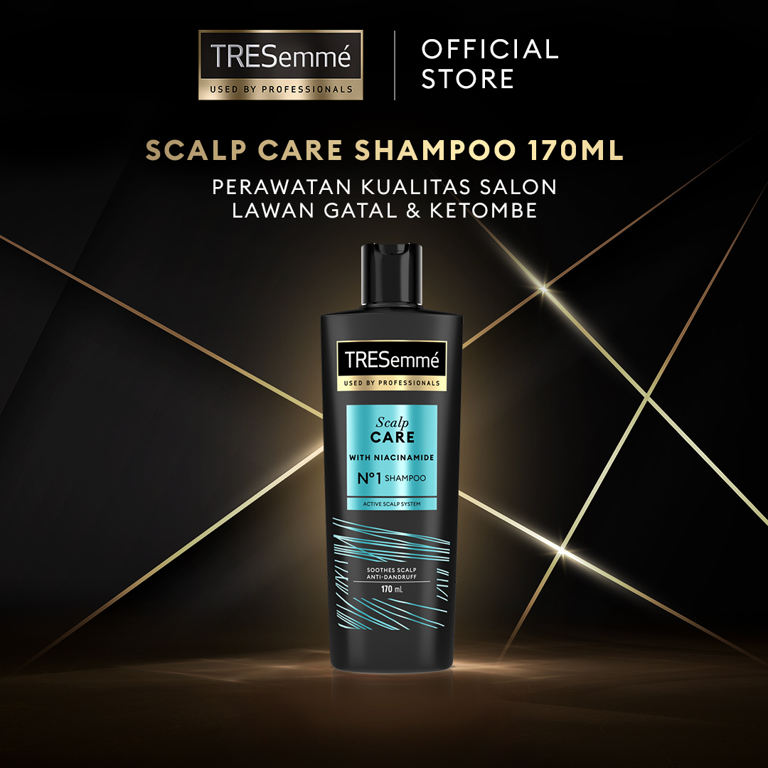 Tresemme Shampo Rambut Scalp Care Tea Tree Oil And Zypto 170ml Lawan Bakteri