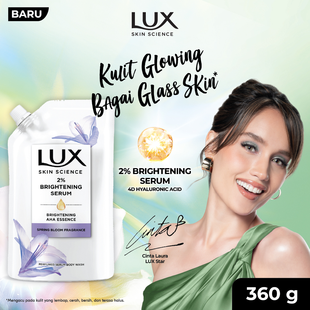 [NEW] LUX Skin Science Spring Bloom Body Wash Pouch 360G