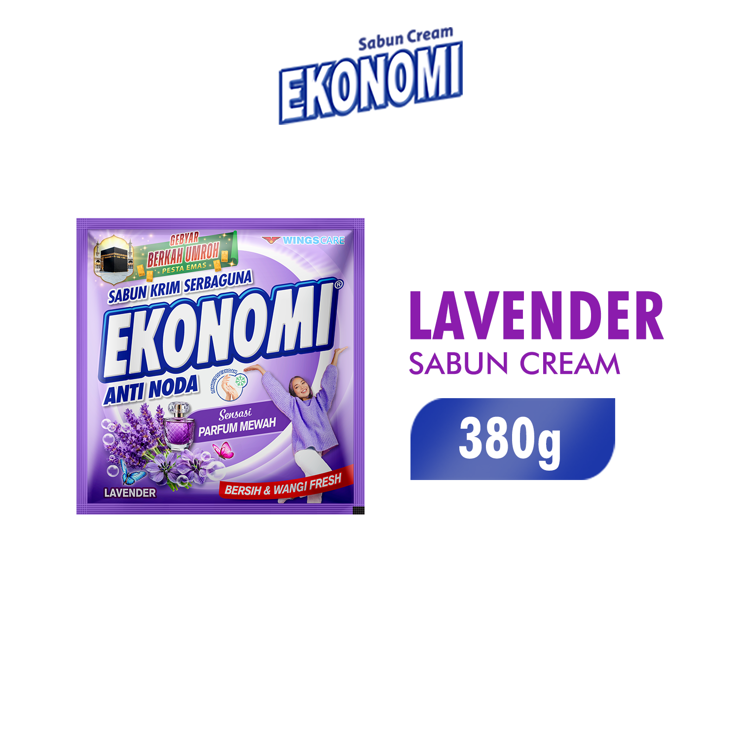 Ekonomi Cream Deterjen Lavender 380 gr