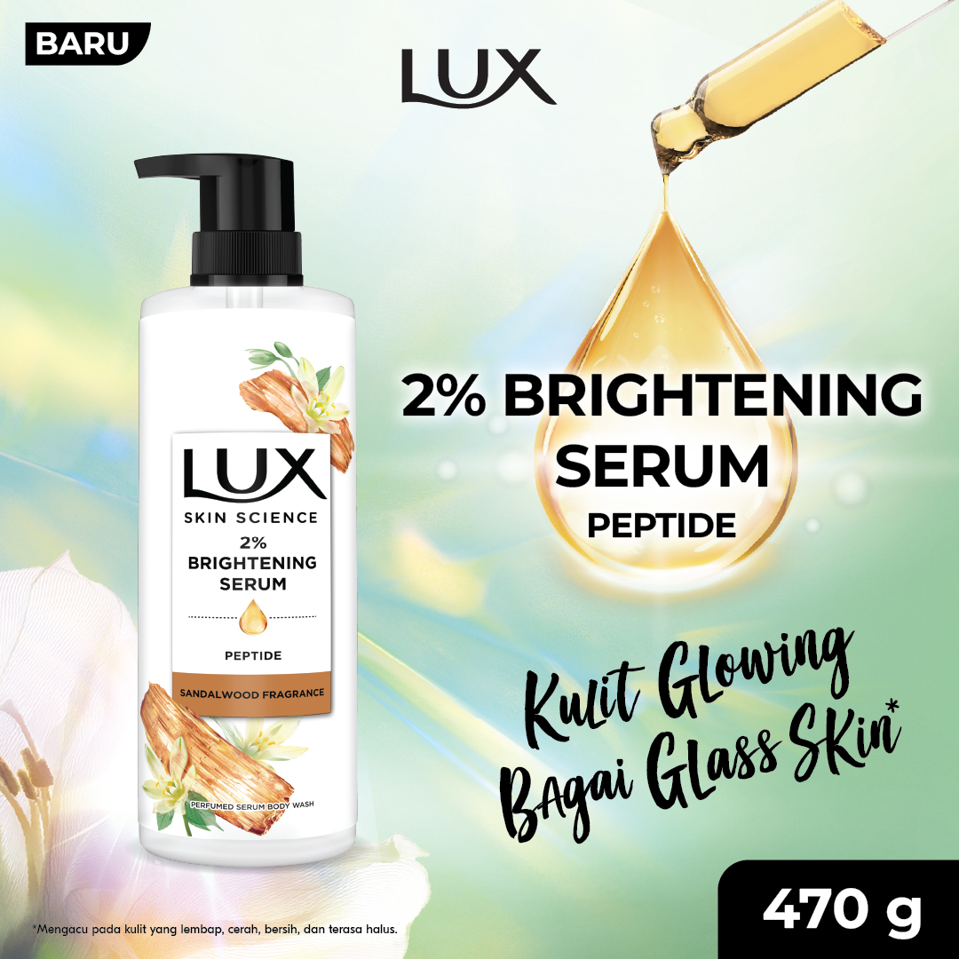 [NEW] LUX Skin Science Sandalwood Body Wash Pump 470G