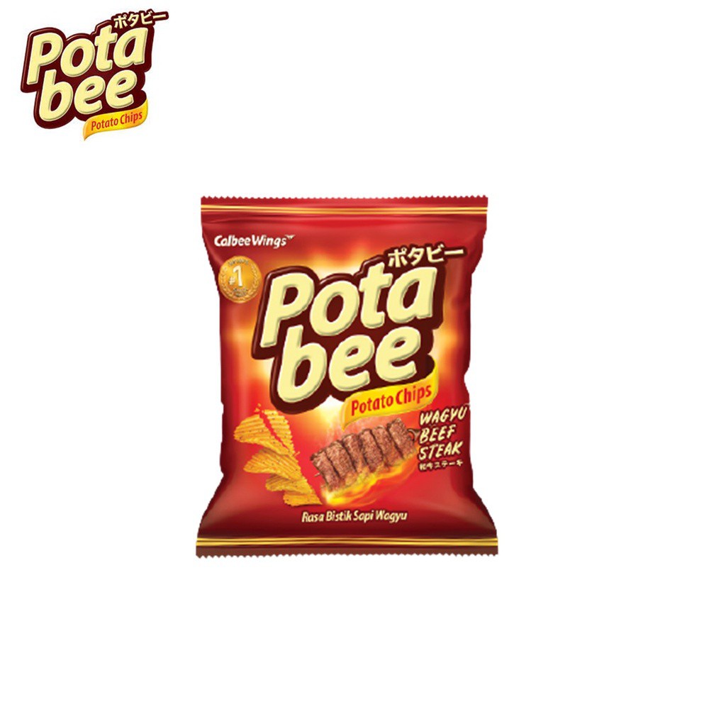 Potabee Keripik Kentang Wagyu Beef Steak 65 gr - Gambar 3