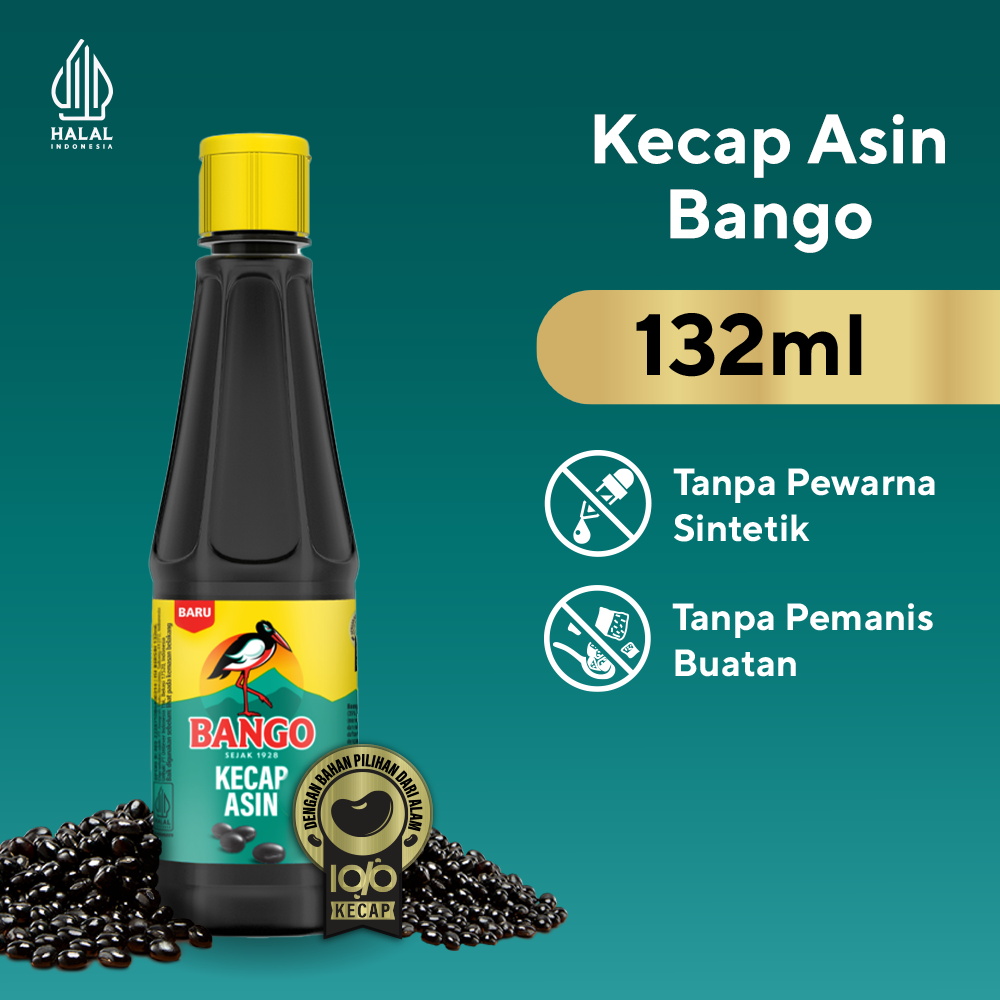 BARU BANGO KECAP ASIN 132ML