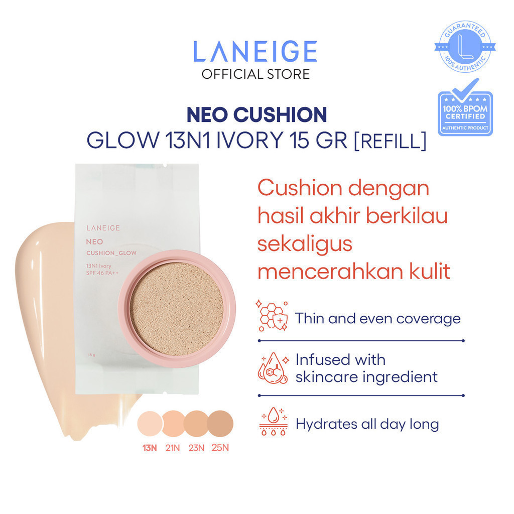 Laneige (Refill) NEO Cushion Glow 13N - 15g