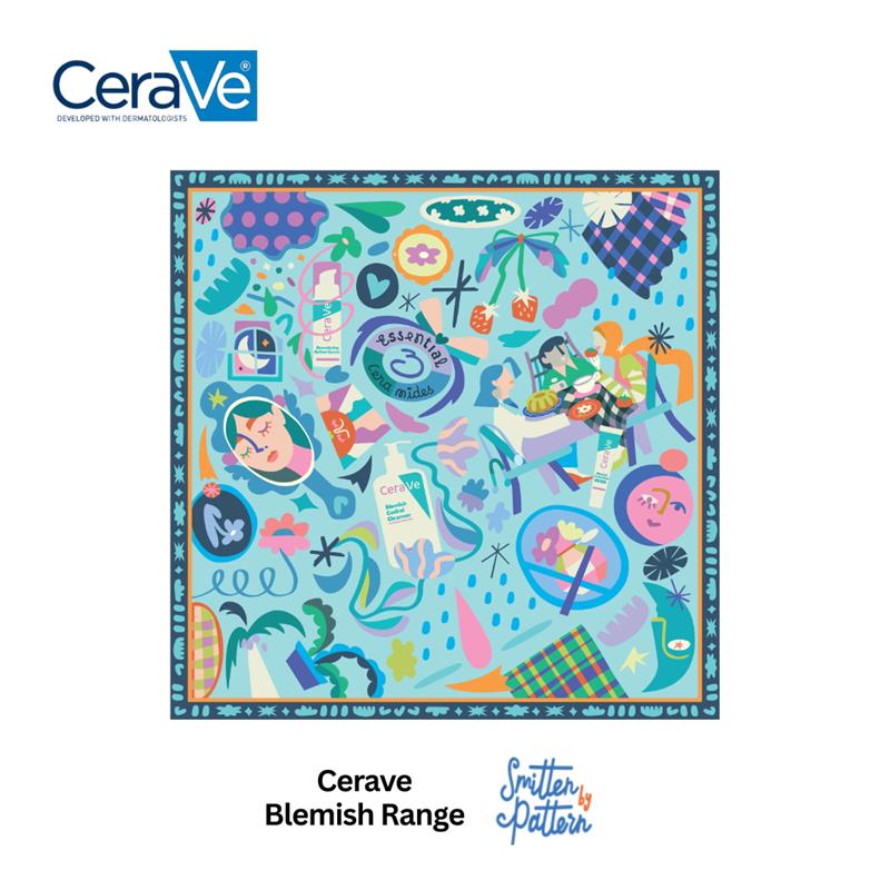 [GIMMICK] Scarf Cerave x Smitten By Pattern