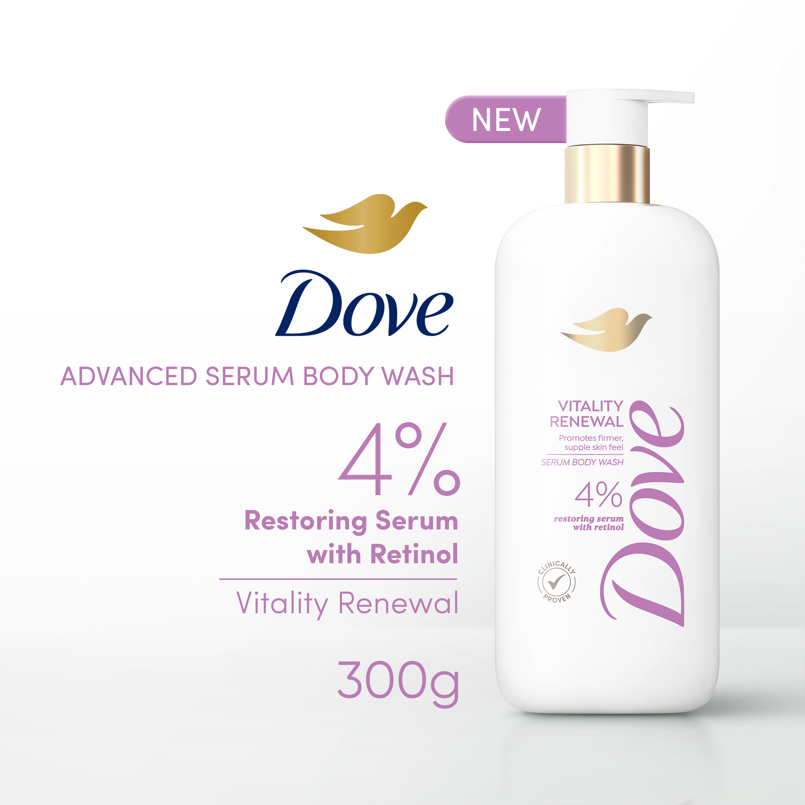 [GIFT] Gift B - DOVE BODYWASH SKIN RENEWAL 300ML - DOVE