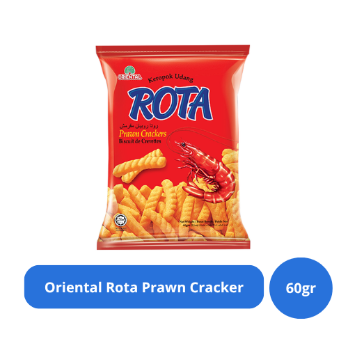 Oriental Rota Prawn Cracker- (Rota Prawn Cracker) 60g