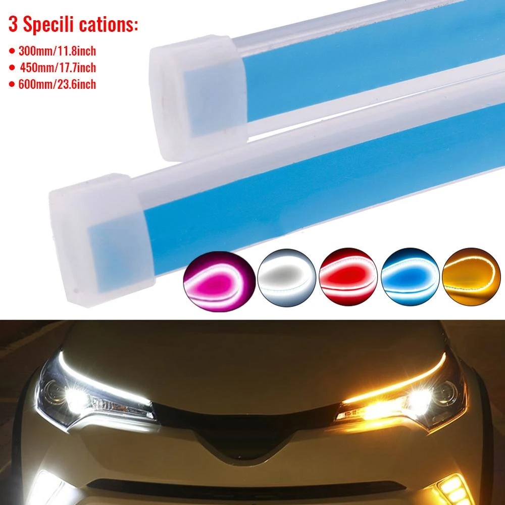 Lampu led drl / Sein / Rem Warna Kuning Untuk Mobil Balap