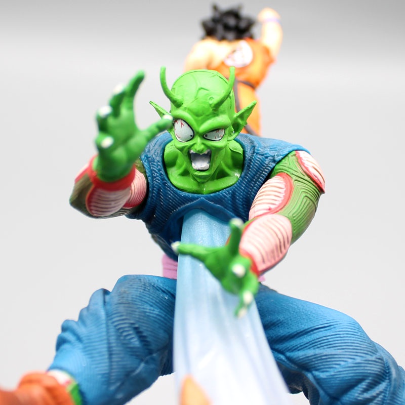 Menyala 25 cm Anime Dragon Ball Z Anak Son Goku VS Piccolo GK Patung Pvc Action Figure Koleksi Model Mainan