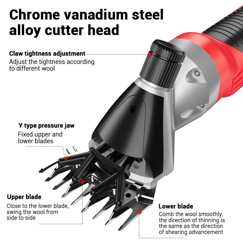 Pureblies_ Alat Cukur Bulu Domba Elektrik/Mesin Cukur Sheep/Electric Sheep Shearing Machine/Gunting