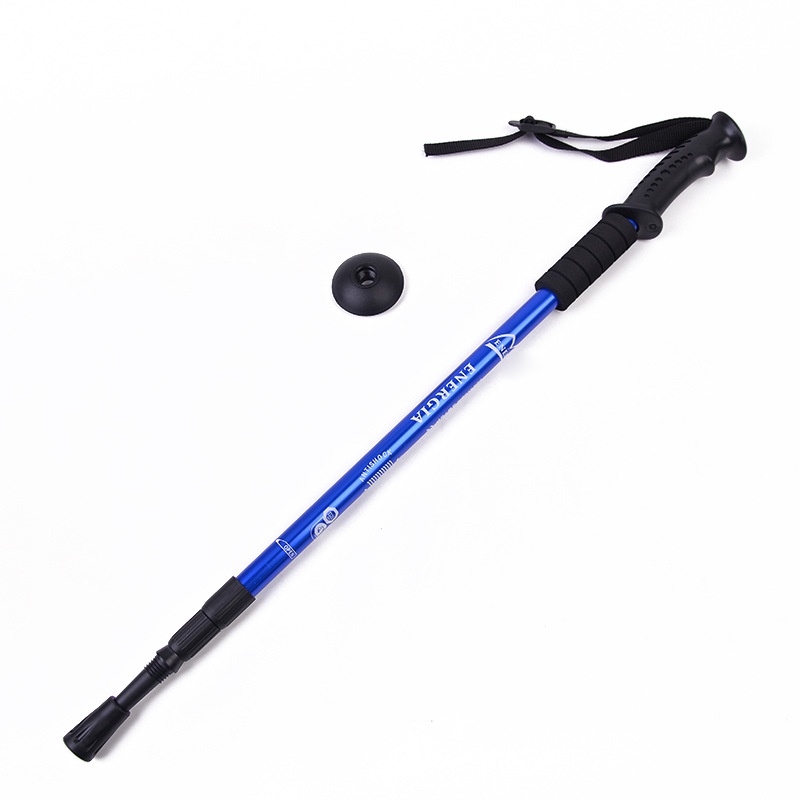 TRACKING TREKKING POLE TONGKAT GUNUNG OUTDOOR HIKING TRAVELING  IMPORT ANTI SHOCK PENDAKI OUTDOOR HIKING CAMPING LURUS BESI ALLOY KUAT RINGAN