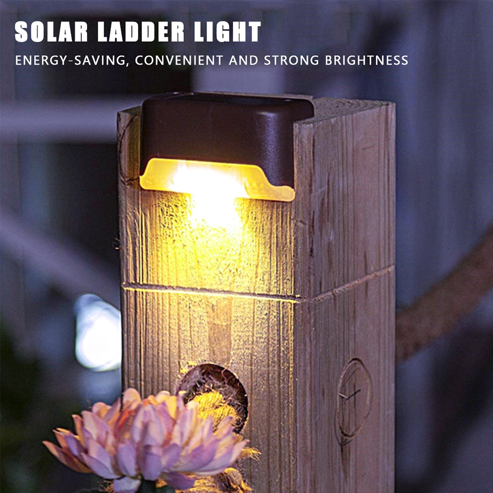 Lampu Taman Hias Led Lampu Taman Hias Tempel 8 -4 Pcs Deck Light Solar Waterproof Warm White 5 W