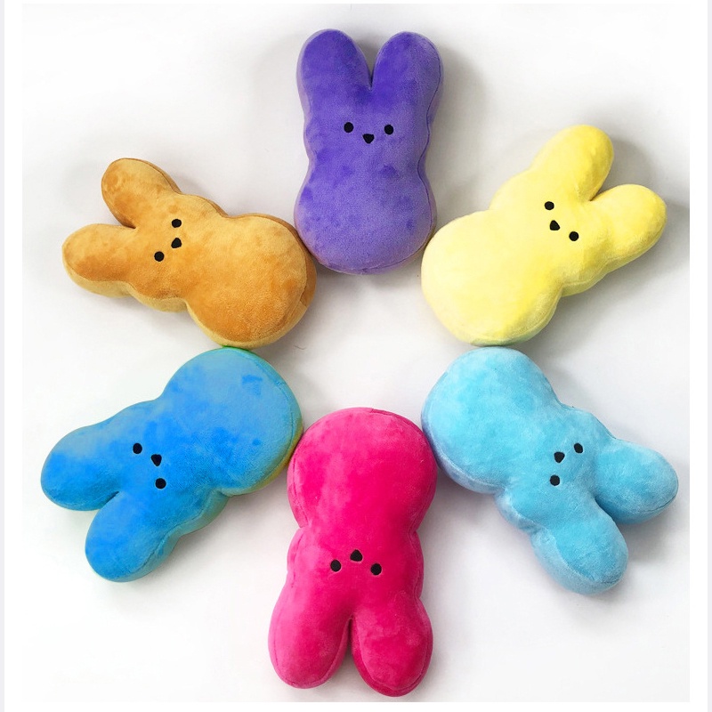 Kelinci Plush Peeps Cute Bunny Star Wortel Boneka Gantungan Kunci Kawaii Paskah Kamar Sofa Dekorasi Desktop Boneka Mainan Anak Hadiah