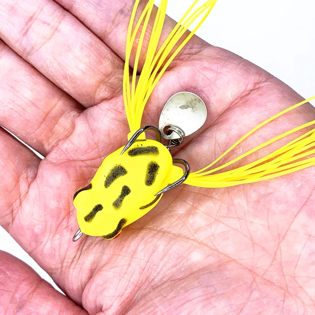 5pcs/kotak Umpan Pancing Kodok 3cm 4g Ready Stock Fishing Lure Casting New Modified Lure Bait Bionic Frog Double Hook