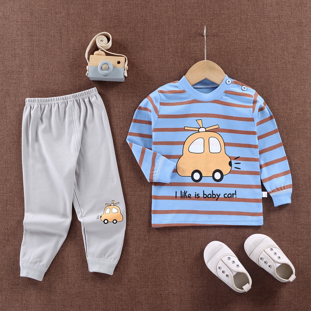 ByKiddos - Piyama Anak Setelan Baju Tidur Anak Laki dan Perempuan Import / Baju Tidur Bayi Impor