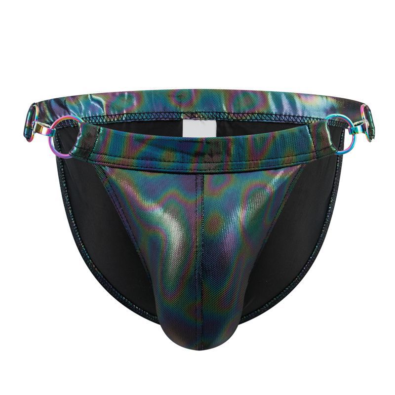 Brief Underwear Pria Jockmail Synthetic Leather JM797 Celana DalamPria