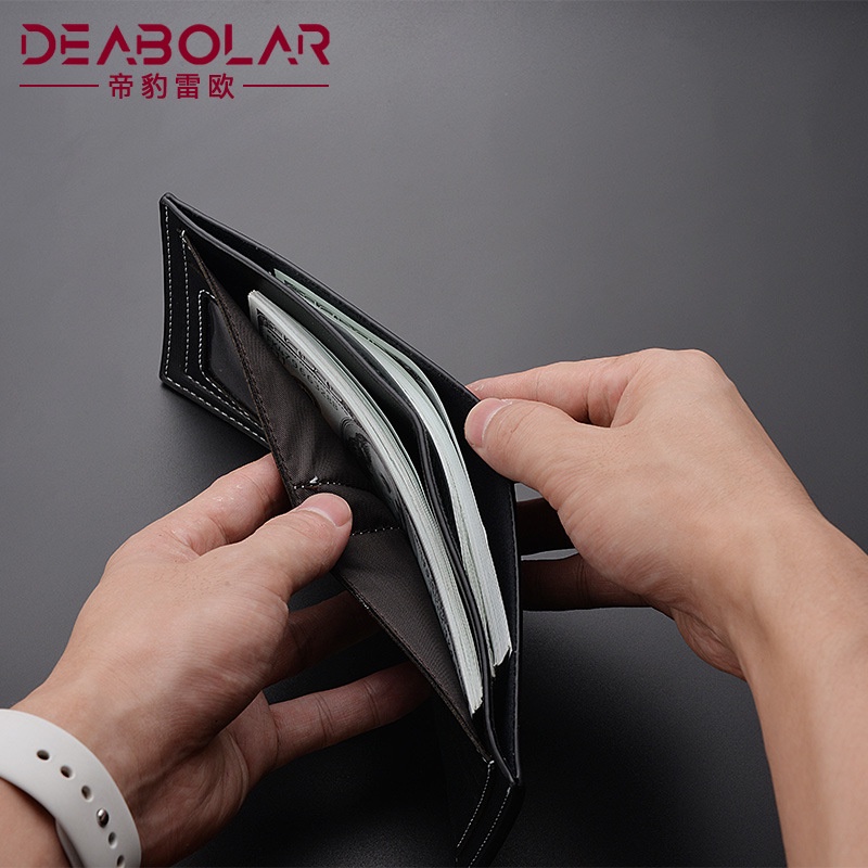 [ETC] DEABOLAR Dompet Pria Dompet Lipat Impor Original Casual Style 069-1