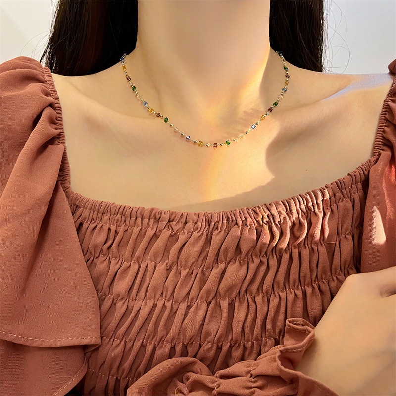[KD] Musim Semi Warna-Warni Gelang Wanita Minoritas Desain Rasa Gelang Aksesoris