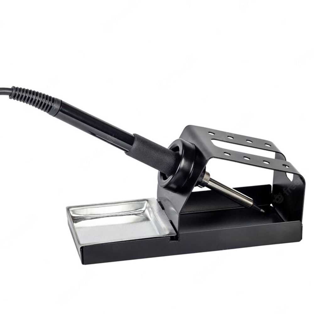 LISM Dudukan Solder bentuk H Screw Hole Sponge Soldering Stand Holder - LISH16 ( Mughnii )