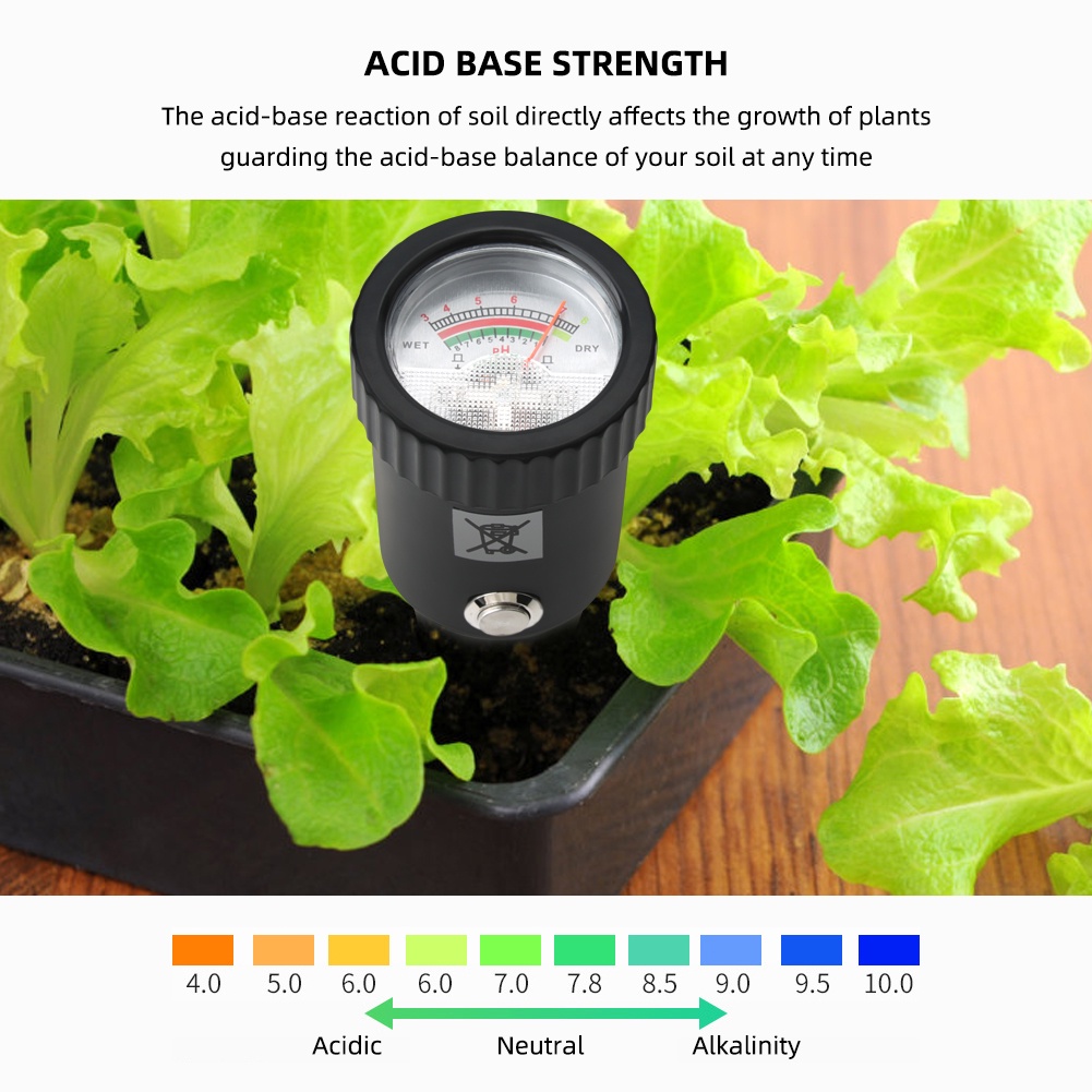 Soil Moisture Meter pH Tester 2in1 VT05 Alat Ukur PH Kelembaban Tanah VT-05