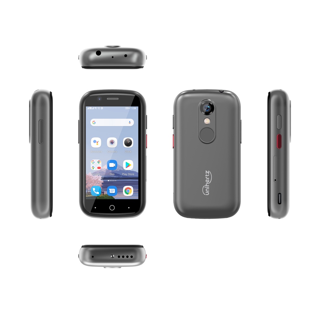 Unihertz Jelly 2E 4G Android 12 Mini Smartphone Tidak Terkunci Versi Global VoLTE dan HD Voice Diduk