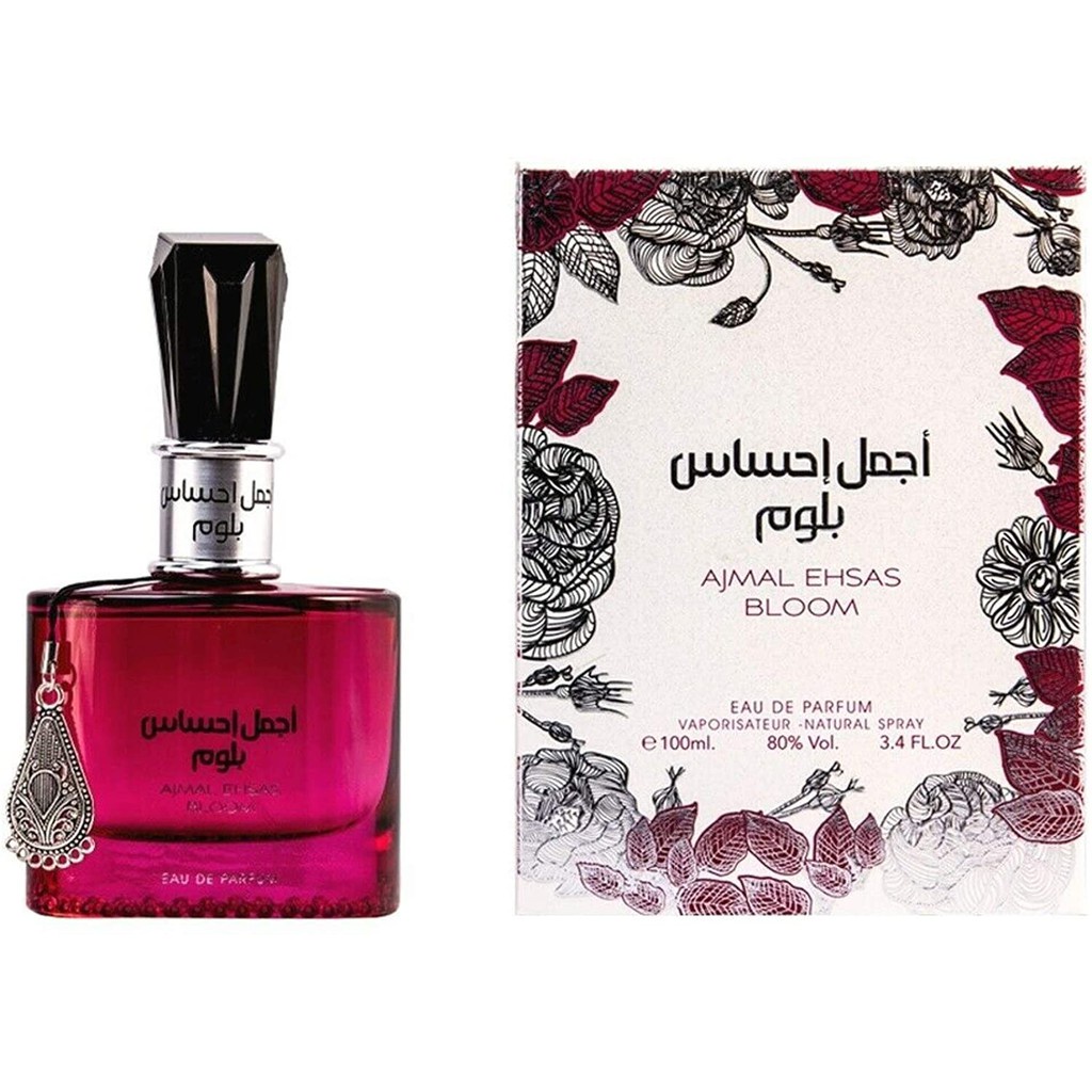 Parfum Arab Ajmal Ehsas Bloom By Ard Al Zaafaran Dubai 100ml