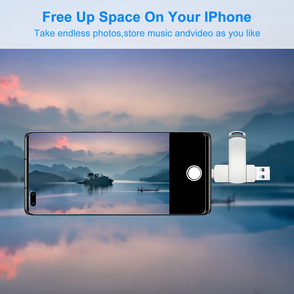 Flashdisk OTG metal 2TB Original type-c USB dual Flashdisk OTG USB Flash Drive high speed