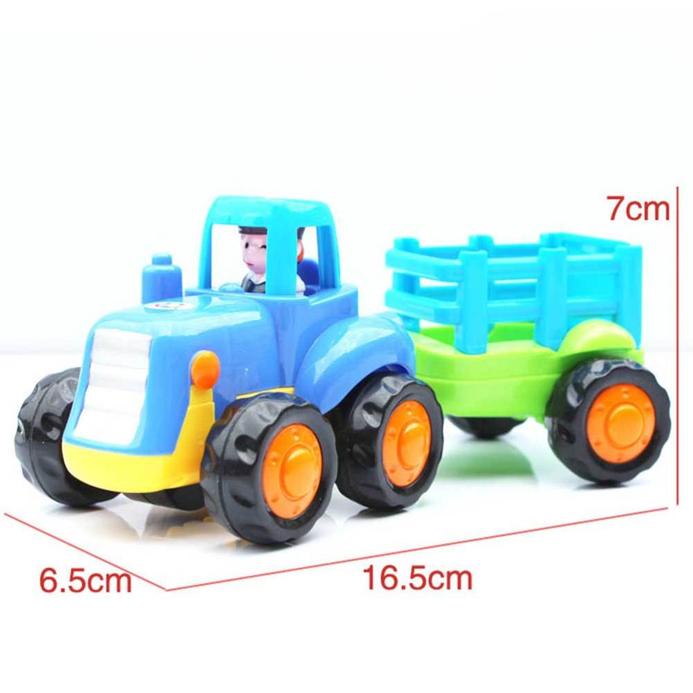Mobil Anak Model Truk Kendaraan Carstruck Konstruksitraktor Set Friction Race Powered Mini Edukasi Teknik Belajar