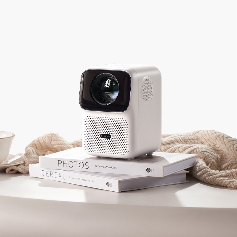 WANBO T4 Proyektor Portable 4K Decode HD Dual 3W Speaker 450 Lumens