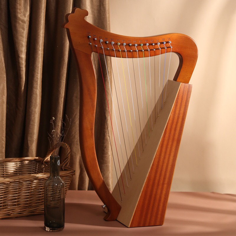 Kecapi Kecil15 /19 string Mini Laiya piano Pemula Instrumen Ceruk Liris Kecil Mudah Dipelajari piano Liris