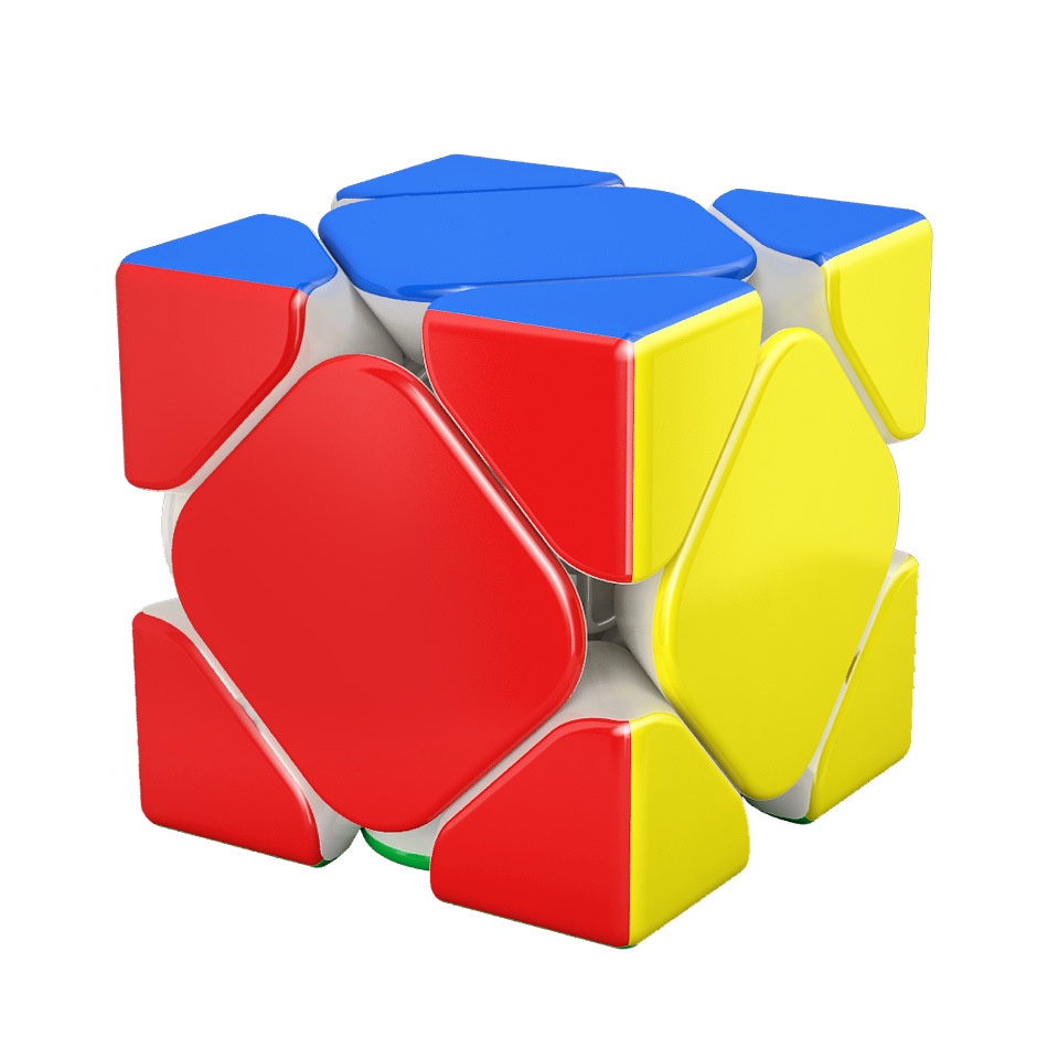 Rubik Skewb RSM MAGNET Meilong Moyu Stickerless Magnetic Original 3x3