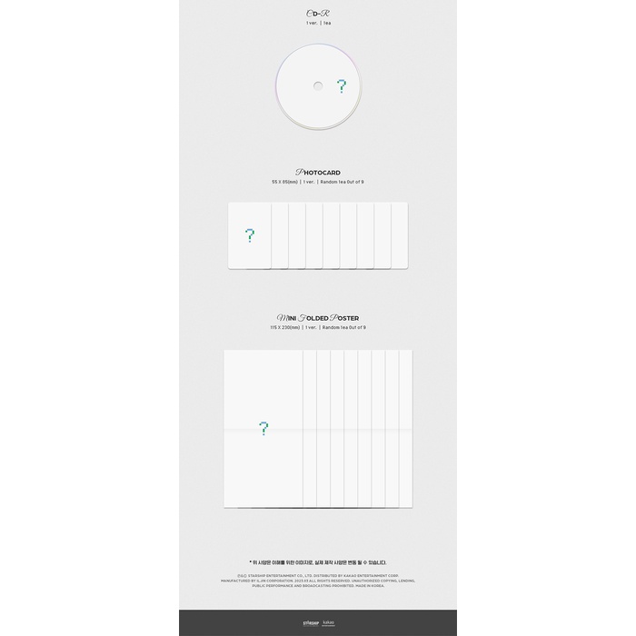 Cravity - 5th Mini Album MASTER: PIECE (Standar/jewel/kit ver.)